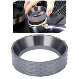 Dosing Funnel Aluminum Alloy Coffee Machine Portafilter Magnetic Coffee Dosing Ring for Home Office