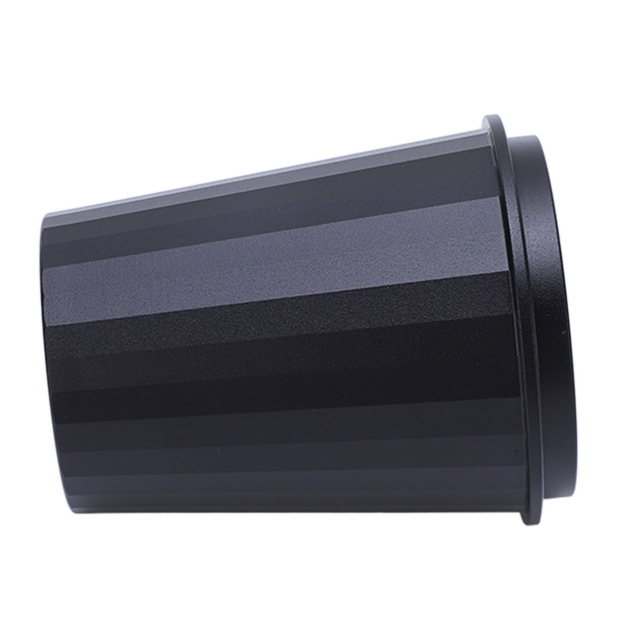 51mm Coffee Dosing Cup Aviation Aluminum Alloy Cup Powder Feeder for Coffee Maker Bean Grinder Kitchen Black