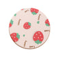 Diatomite Cup Pad 10x10cm Tea Cup Coasters Water Absorbent Pad Diatom Earth Mat for Dining Table Soap Strawberry