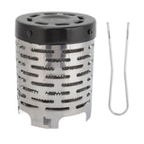Camping Heating Stove Cover Stainless Steel High Temperature Resistant Camping Mini Heater Tent Heating Cover