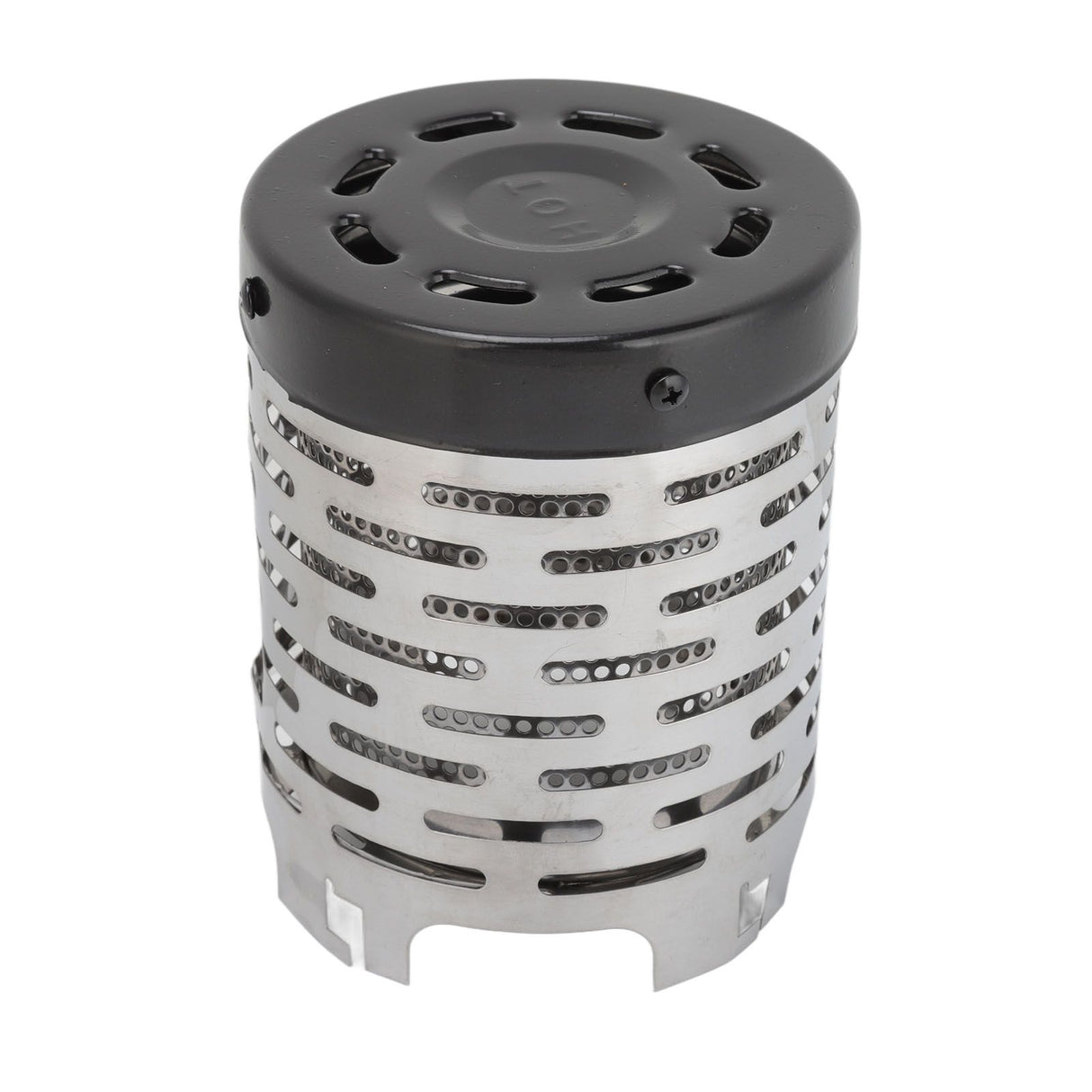 Camping Heating Stove Cover Stainless Steel High Temperature Resistant Camping Mini Heater Tent Heating Cover