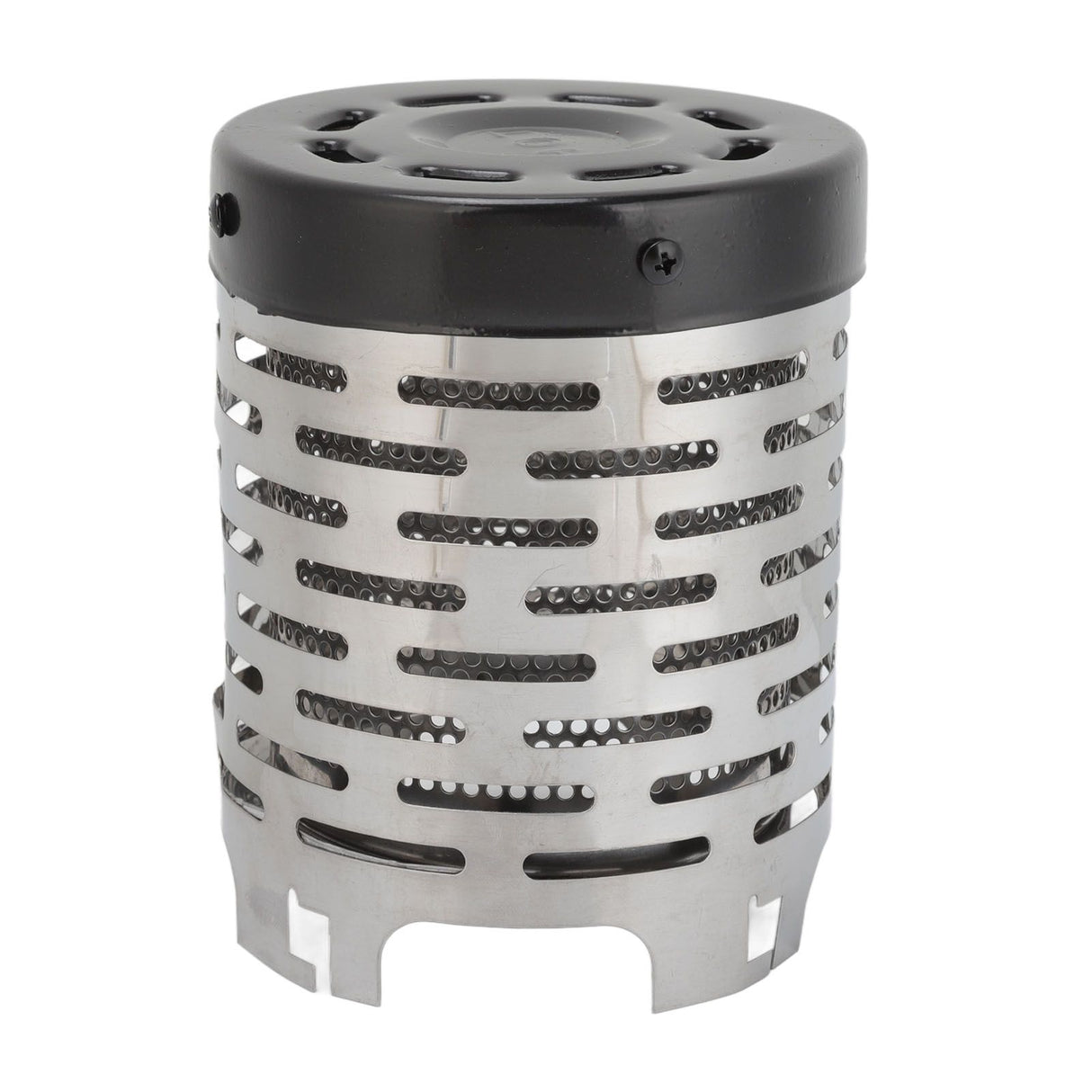 Camping Heating Stove Cover Stainless Steel High Temperature Resistant Camping Mini Heater Tent Heating Cover