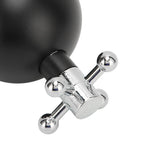 Adjustable Coffee Distributor Food Grade Metal Rotating Handle Fixed Cover 22 Needles Coffee Powder Distributor Black 53mm - Extra Image