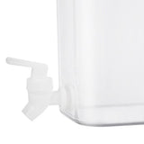 Cold Water Kettle Large Capacity Thicken Faucet Sealed Drink Storage Pot for Kitchen Yellow‑4.5L