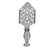 Absinthe Filter Spoon Stainless Steel Hollow Wormwood Cocktail Spoon Sugar Cube Filte Spoon for Bartending Silver - Extra Image