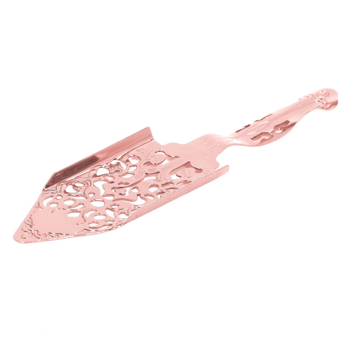 Absinthe Filter Spoon Stainless Steel Hollow Wormwood Cocktail Spoon Sugar Cube Filte Spoon for Bartending Rose Gold