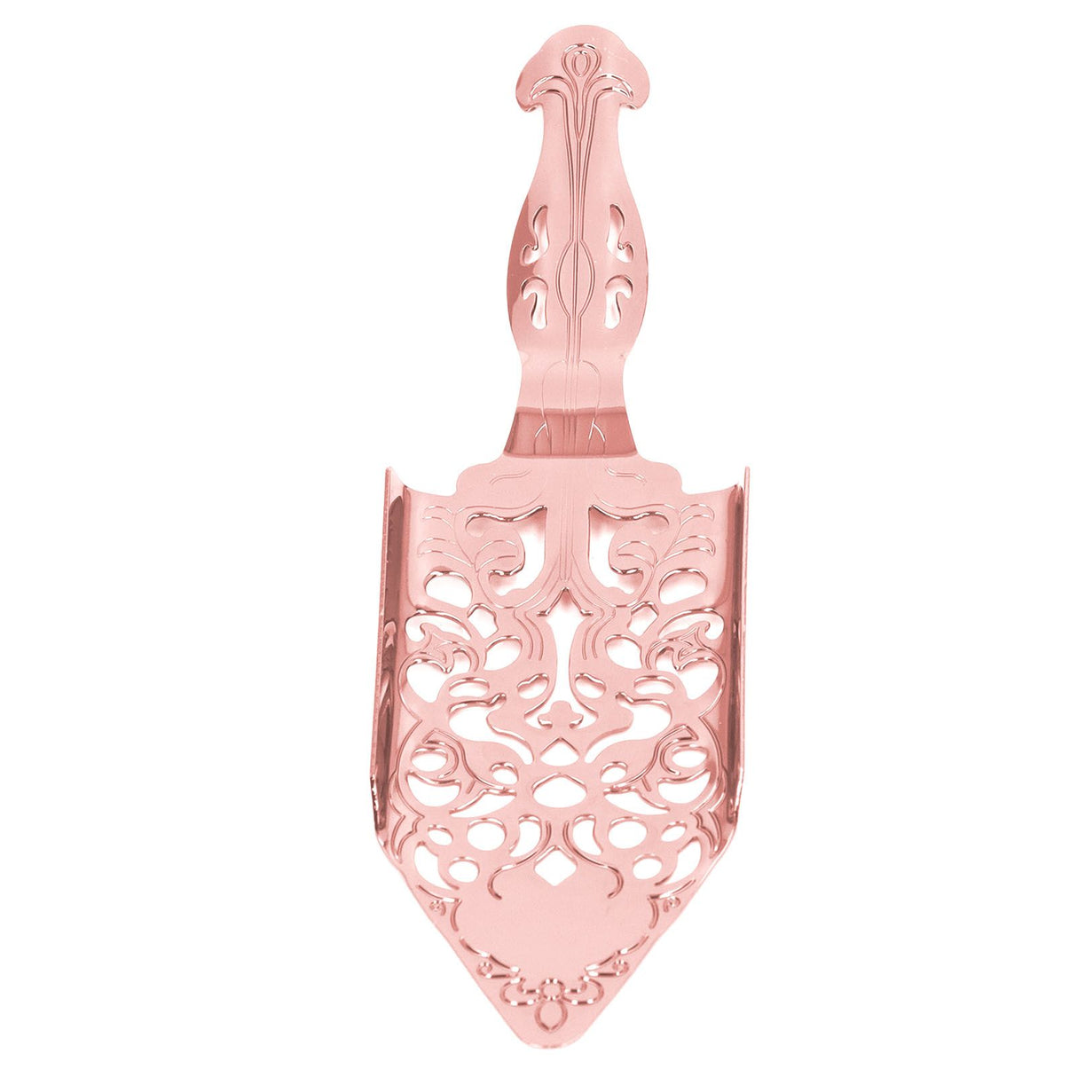 Absinthe Filter Spoon Stainless Steel Hollow Wormwood Cocktail Spoon Sugar Cube Filte Spoon for Bartending Rose Gold