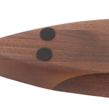 3pcs Coffee Tamper Holder Walnut Wood Rubber Stainless Steel Boat Shaped Distributor Rack Coffee Accessories For 51/53mm Base 53mm Tamper 53mm Distributor