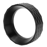Coffee Dosing Funnel Professional Spill Proof Polished Process 53mm Dosing Funnel for Coffee Making Black - Front View