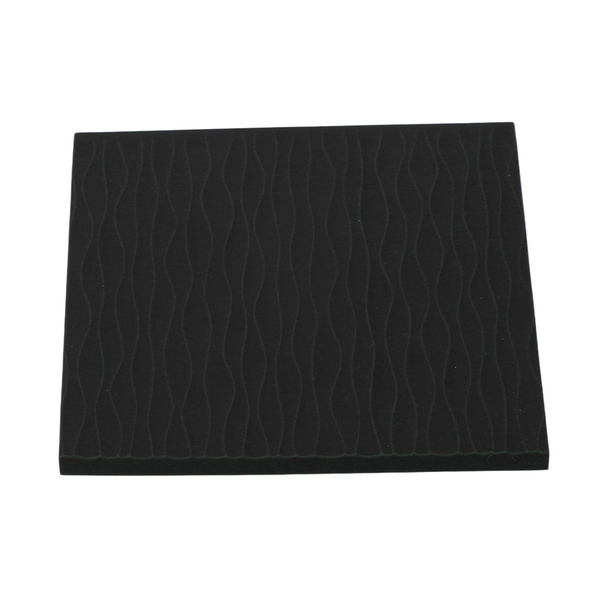 Anti Slip Coffee Tamping Mat Food Grade Silicone Tamper Mat for Home Kitchen Bar Coffee Shop Black
