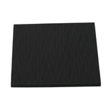 Anti Slip Coffee Tamping Mat Food Grade Silicone Tamper Mat for Home Kitchen Bar Coffee Shop Black - Close-Up Angle