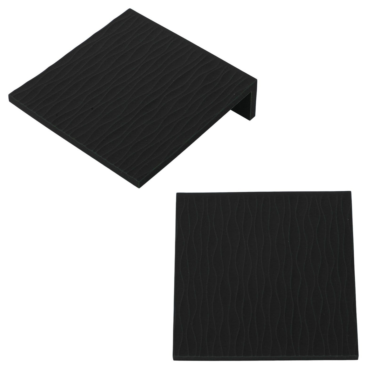 Anti Slip Coffee Tamping Mat Food Grade Silicone Tamper Mat for Home Kitchen Bar Coffee Shop Black