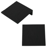 Anti Slip Coffee Tamping Mat Food Grade Silicone Tamper Mat for Home Kitchen Bar Coffee Shop Black