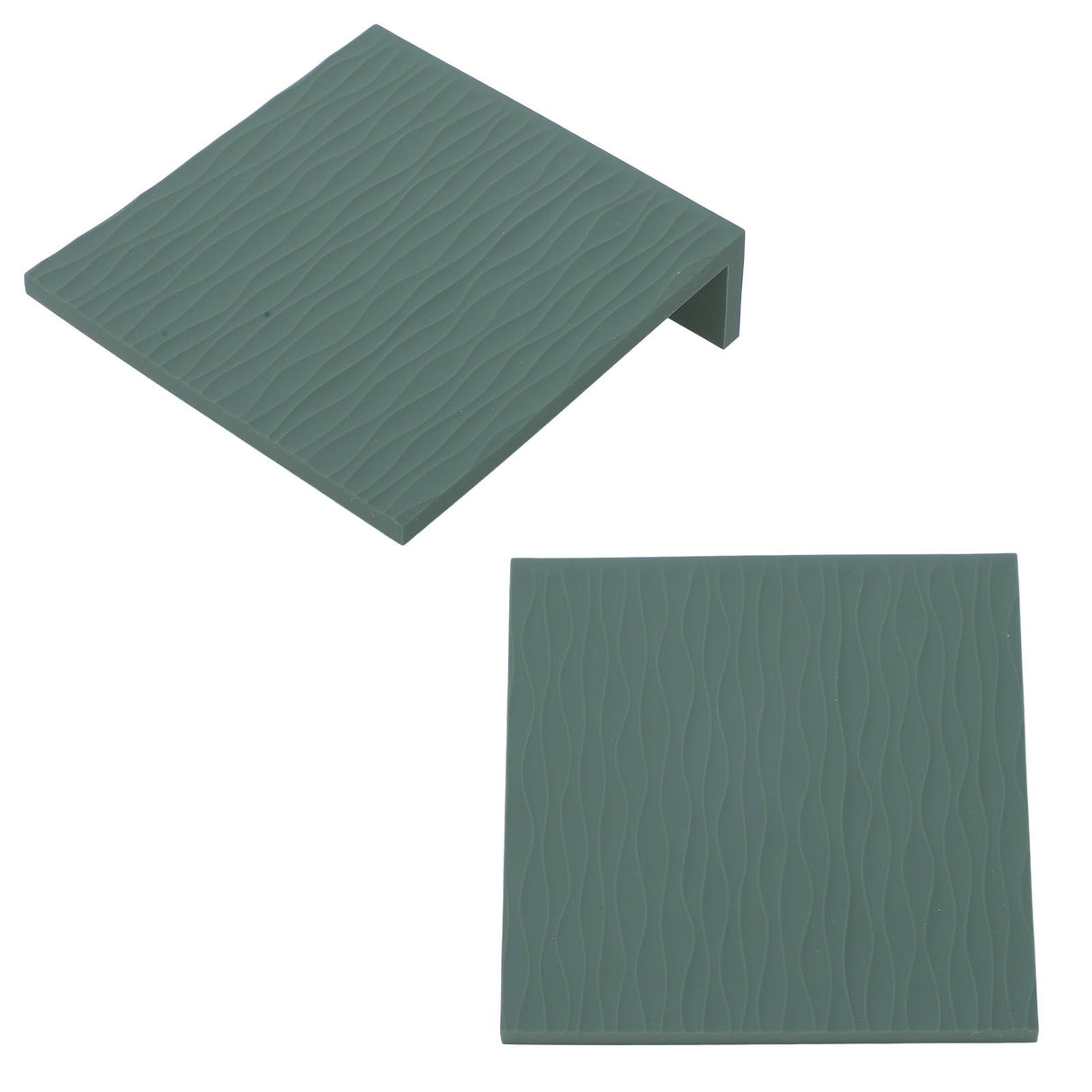 Anti Slip Coffee Tamping Mat Food Grade Silicone Tamper Mat for Home Kitchen Bar Coffee Shop Green