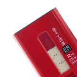 Rice Dispenser Transparent Clear Scale Funnel Type Dust Proof Household Rice Bucket for Soybean Oatmeal L Red 7.1 X 16.3 X 16.1in