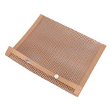 Grilling Pouches Fiberglass Mesh Non Stick High Temperature Resistant BBQ Bags for Kitchen Home - Side View