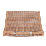 Grilling Pouches Fiberglass Mesh Non Stick High Temperature Resistant BBQ Bags for Kitchen Home