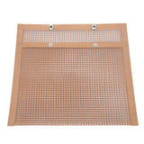 Grilling Pouches Fiberglass Mesh Non Stick High Temperature Resistant BBQ Bags for Kitchen Home - Close-Up Angle