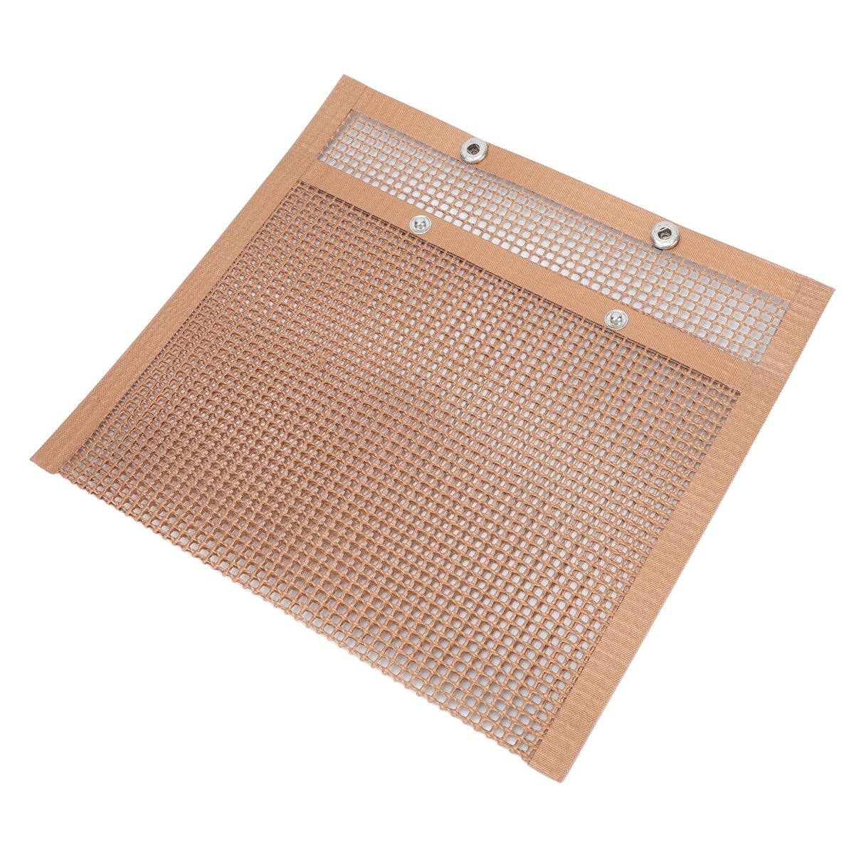Grilling Pouches Fiberglass Mesh Non Stick High Temperature Resistant BBQ Bags for Kitchen Home
