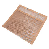 Grilling Pouches Fiberglass Mesh Non Stick High Temperature Resistant BBQ Bags for Kitchen Home - Low Angle