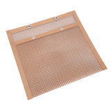 Grilling Pouches Fiberglass Mesh Non Stick High Temperature Resistant BBQ Bags for Kitchen Home