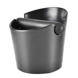 Coffee Knocking Grounds Box ABS Coffee Dump Bin Coffee Ground Knock Container for Home Restaurant 16.3x15x13cm