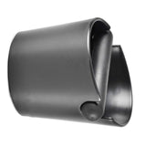 Coffee Knocking Grounds Box ABS Coffee Dump Bin Coffee Ground Knock Container for Home Restaurant 16.3x15x13cm - Top-Down View