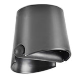 Coffee Knocking Grounds Box ABS Coffee Dump Bin Coffee Ground Knock Container for Home Restaurant 16.3x15x13cm - 45-Degree Angle