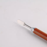 Coffee Art Needle Wood Handle Stainless Steel Latte Carving Pen DIY Coffee Art Tool Pear Wood Handle Coffee Art Needle