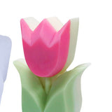 Handmade 3D Silicone Flower Mold Environmentally Friendly Flower Shaped Silicone Mold for DIY Crafts 75x102x37mm