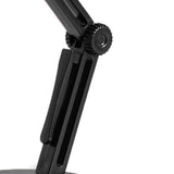 Led Table Lamp Folding Desk Lamp Night Light with Detachable Magnetic Base Adjustable for Home Office Reading Black - Top-Down View