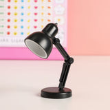 Led Table Lamp Folding Desk Lamp Night Light with Detachable Magnetic Base Adjustable for Home Office Reading Black - 45-Degree Angle