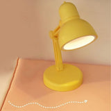 Led Table Lamp Folding Desk Lamp Night Light with Detachable Magnetic Base Adjustable for Home Office Reading Yellow - 45-Degree Angle