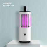 Mosquito Killing Lamp Electric Shock Strong Suction USB Rechargeable Mosquito Trap Lamp Zapping Light for Indoor Outdoor Rechargeable (Electric Shock and Strong Suction to Kill Mosquitoes) USB