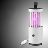 Mosquito Killing Lamp Electric Shock Strong Suction USB Rechargeable Mosquito Trap Lamp Zapping Light for Indoor Outdoor Rechargeable (Electric Shock and Strong Suction to Kill Mosquitoes) USB