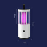Mosquito Killing Lamp Electric Shock Strong Suction USB Rechargeable Mosquito Trap Lamp Zapping Light for Indoor Outdoor Rechargeable (Electric Shock and Strong Suction to Kill Mosquitoes) USB - Extra Image