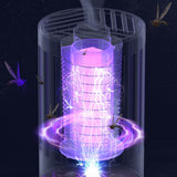 Mosquito Killing Lamp Electric Shock Strong Suction USB Rechargeable Mosquito Trap Lamp Zapping Light for Indoor Outdoor Rechargeable (Electric Shock and Strong Suction to Kill Mosquitoes) USB - Extra Image