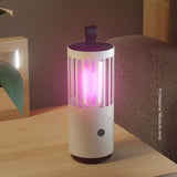 Mosquito Killing Lamp Electric Shock Strong Suction USB Rechargeable Mosquito Trap Lamp Zapping Light for Indoor Outdoor Rechargeable (Electric Shock and Strong Suction to Kill Mosquitoes) USB