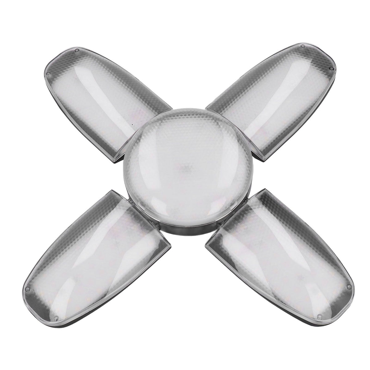 LED Garage Lights 120W 13600 LM Ultra Bright Energy Saving Deformable with 4 Adjustable Panels 85‑265V