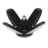 LED Garage Lights 120W 13600 LM Ultra Bright Energy Saving Deformable with 4 Adjustable Panels 85‑265V