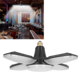 LED Garage Lights 120W 13600 LM Ultra Bright Energy Saving Deformable with 4 Adjustable Panels 85‑265V