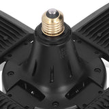 LED Garage Lights 120W 13600 LM Ultra Bright Energy Saving Deformable with 4 Adjustable Panels 85‑265V
