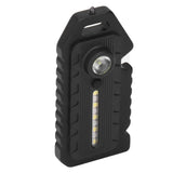 Pocket Flashlight Multifunction Keychain Flashlights Waterproof Whistle Emergency Light with Multiple Lighting Modes - Top-Down View