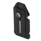 Pocket Flashlight Multifunction Keychain Flashlights Waterproof Whistle Emergency Light with Multiple Lighting Modes - 45-Degree Angle