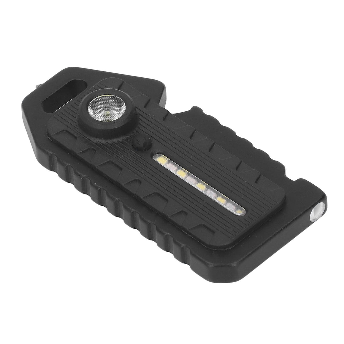 Pocket Flashlight Multifunction Keychain Flashlights Waterproof Whistle Emergency Light with Multiple Lighting Modes