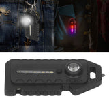 Pocket Flashlight Multifunction Keychain Flashlights Waterproof Whistle Emergency Light with Multiple Lighting Modes