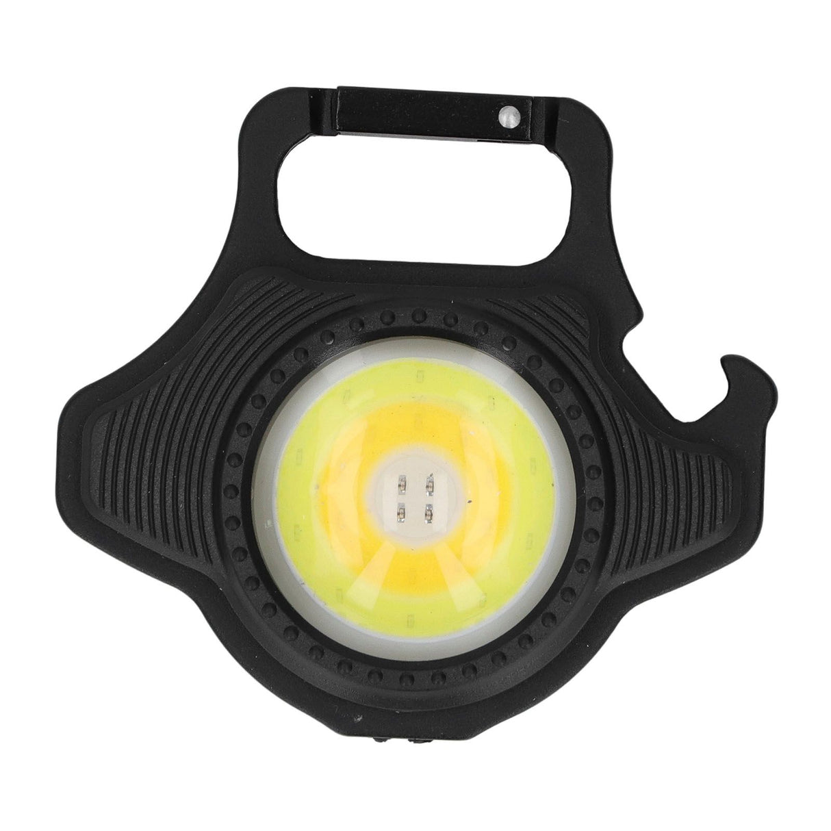 COB Small Flashlight 500LM Rechargeable Portable Mini Pocket Light with Folding Bracket for Fishing Walking and Camping