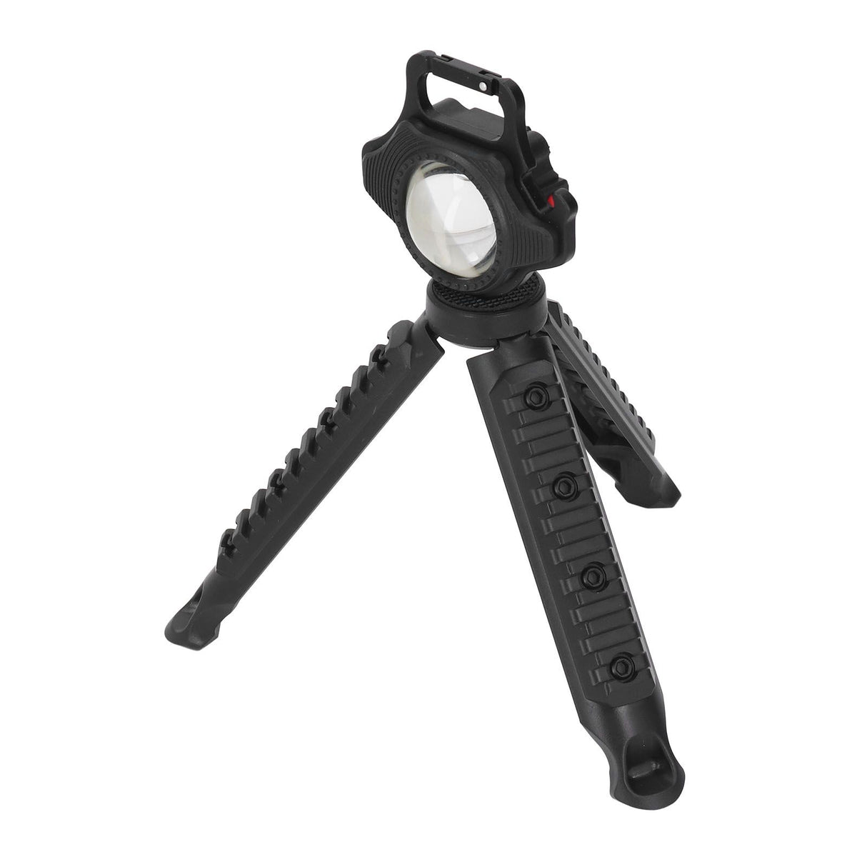 COB Small Flashlight 500LM Rechargeable Portable Mini Pocket Light with Folding Bracket for Fishing Walking and Camping