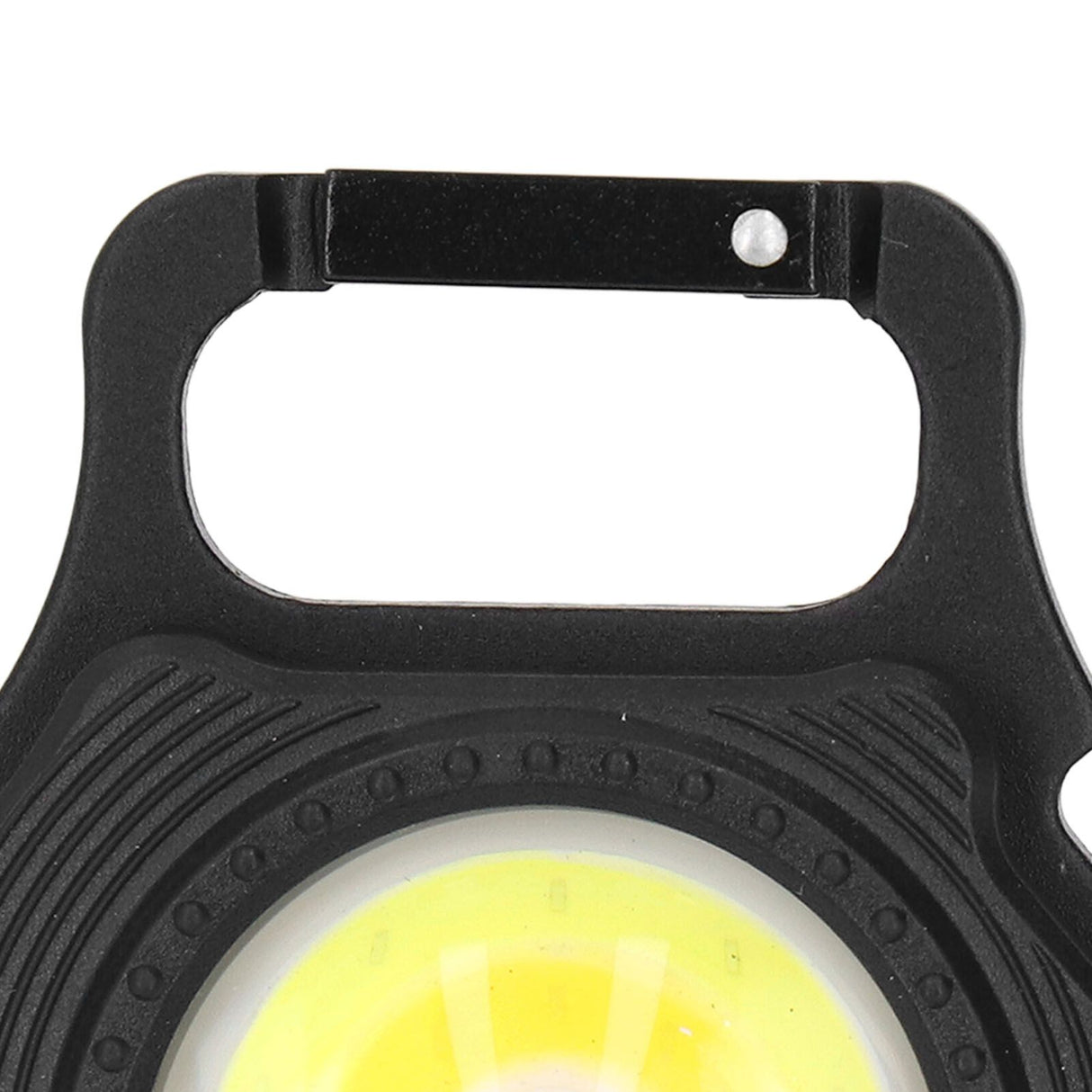 COB Small Flashlight 500LM Rechargeable Portable Mini Pocket Light with Folding Bracket for Fishing Walking and Camping