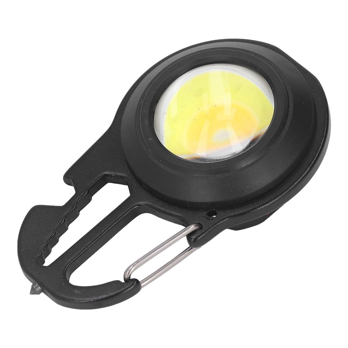 COB Small Flashlights 3 Light Modes Rechargeable Multifunctional Black Portable Pocket Light with Tripod for Fishing Home